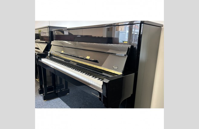 Zimmerman Polished Ebony S2 Upright Piano, 2025, Used As New - All Inclusive Premium Package (SN:Z480435) - Image 1